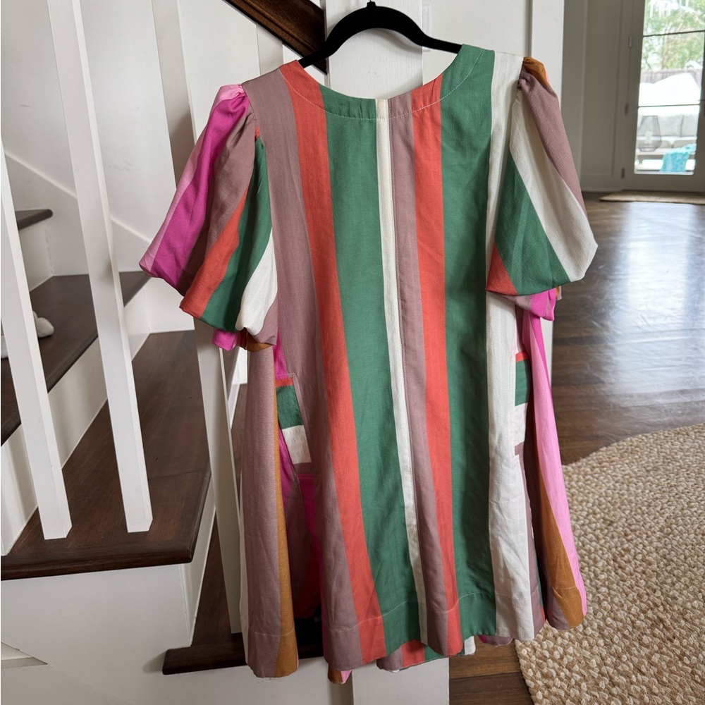 Entro Striped Boutique Dress